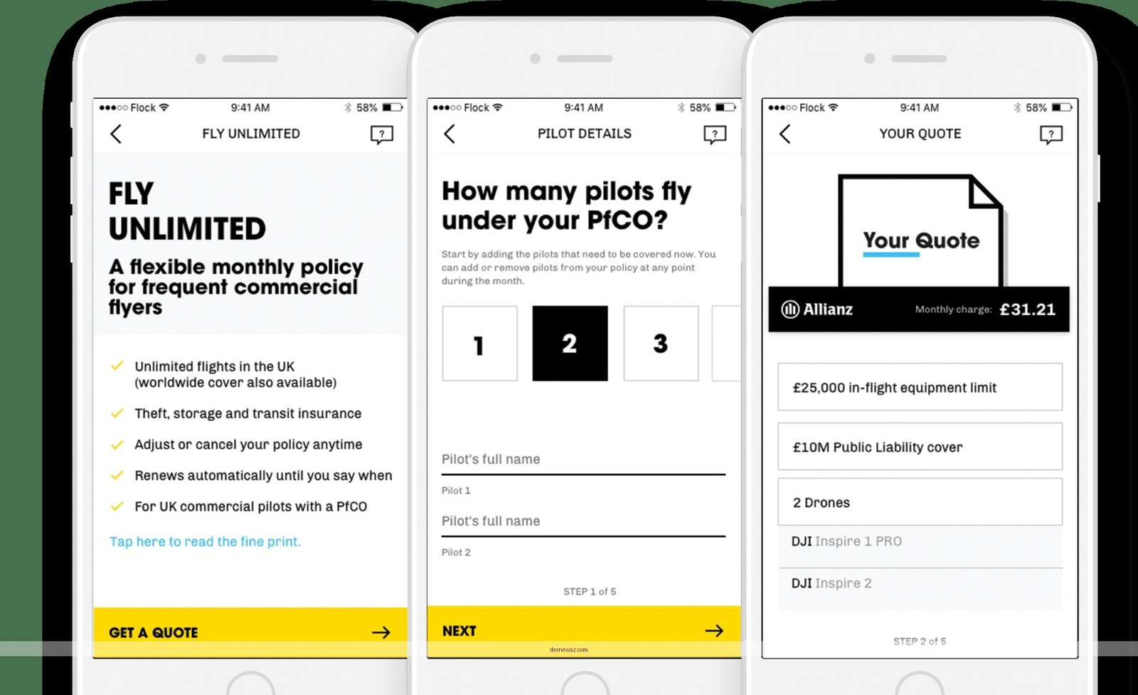 Flock Drone Insurance Benefits Comparison Flock Drone Insurance Competitors - flock drone insurance review