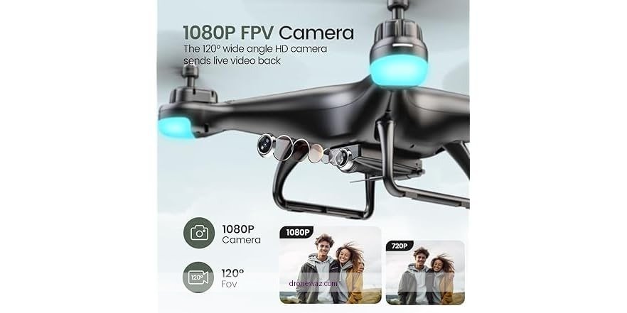 Fpv Rc Drone Flying Scenic View Aerial Holy Stone Hs110D Competitors - holy stone hs110d fpv rc drone review