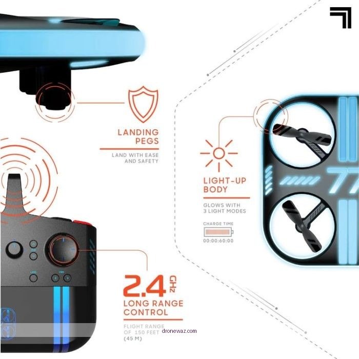 Glow Stunt Drone Logo