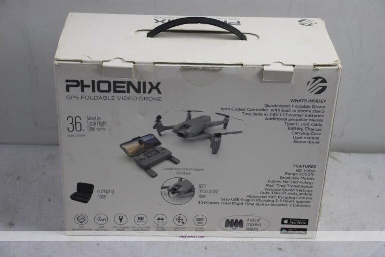Phoenix Gps Foldable Video Drone Logo