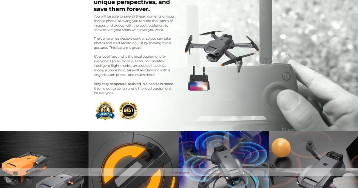 Qinux Drone K8 Features Comparison Flying Qinux Drone Competitors - qinux drone k8 review