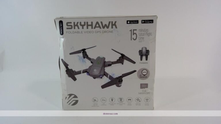Skyhawk Foldable Video Gps Drone Logo