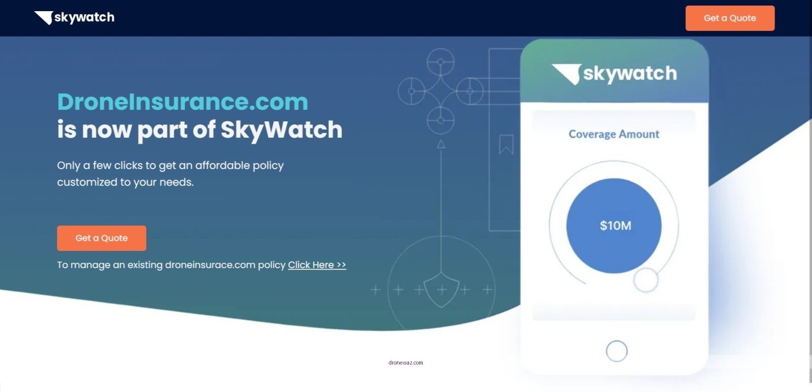 Skywatch Drone Insurance Logo