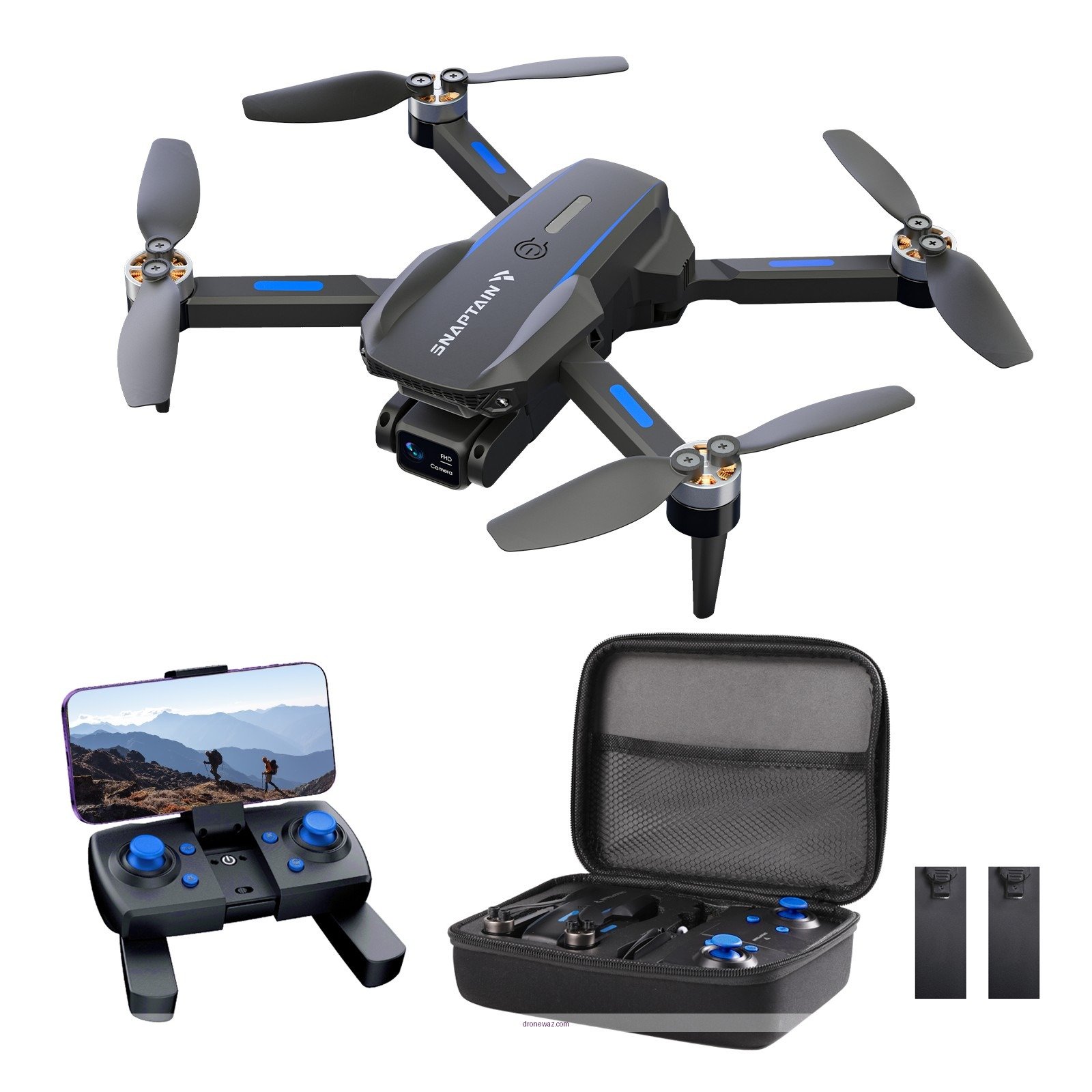 Snaptain S5C Drone Camera 1080P Aerial Photography Snaptain S5C Elite 1080P - snaptain s5c elite 1080p drone with remote controller reviews