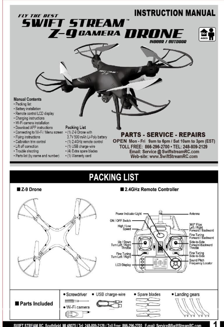 Swift Stream Z9 Drone Aerial Photography Swift Stream Drone Review