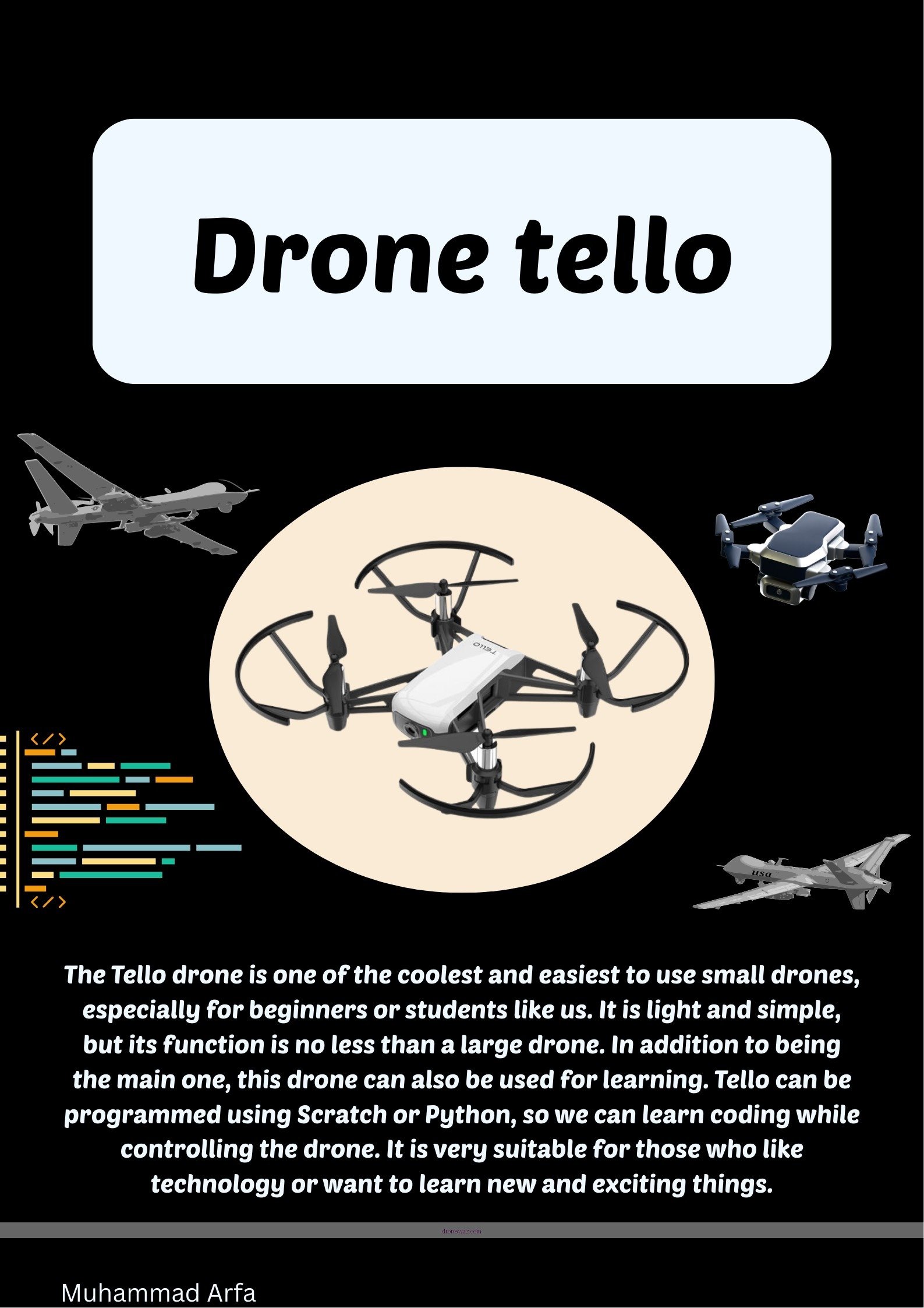 Tello Drone Logo