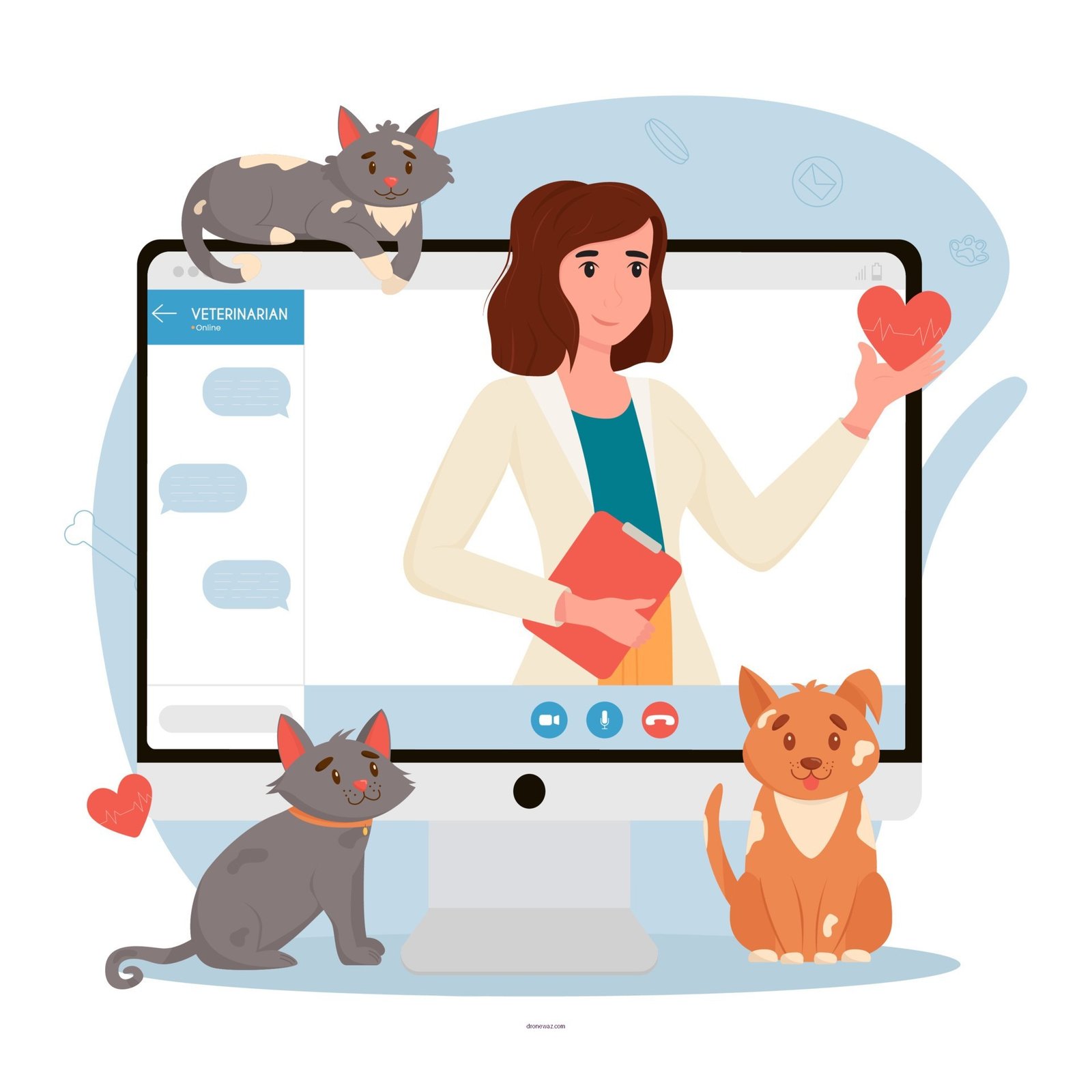Veterinarian Animal Care Consultation Pet Treatment Vets Drones Better Veterinary - vets to drones reviews