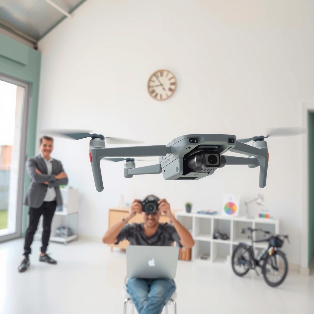 Airspace Rules - can a drone be flown indoors near airport