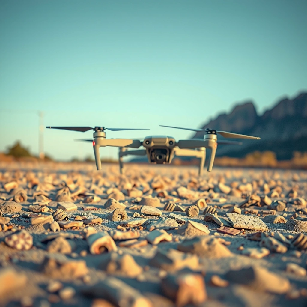 Drone on Land - can a drone be on land