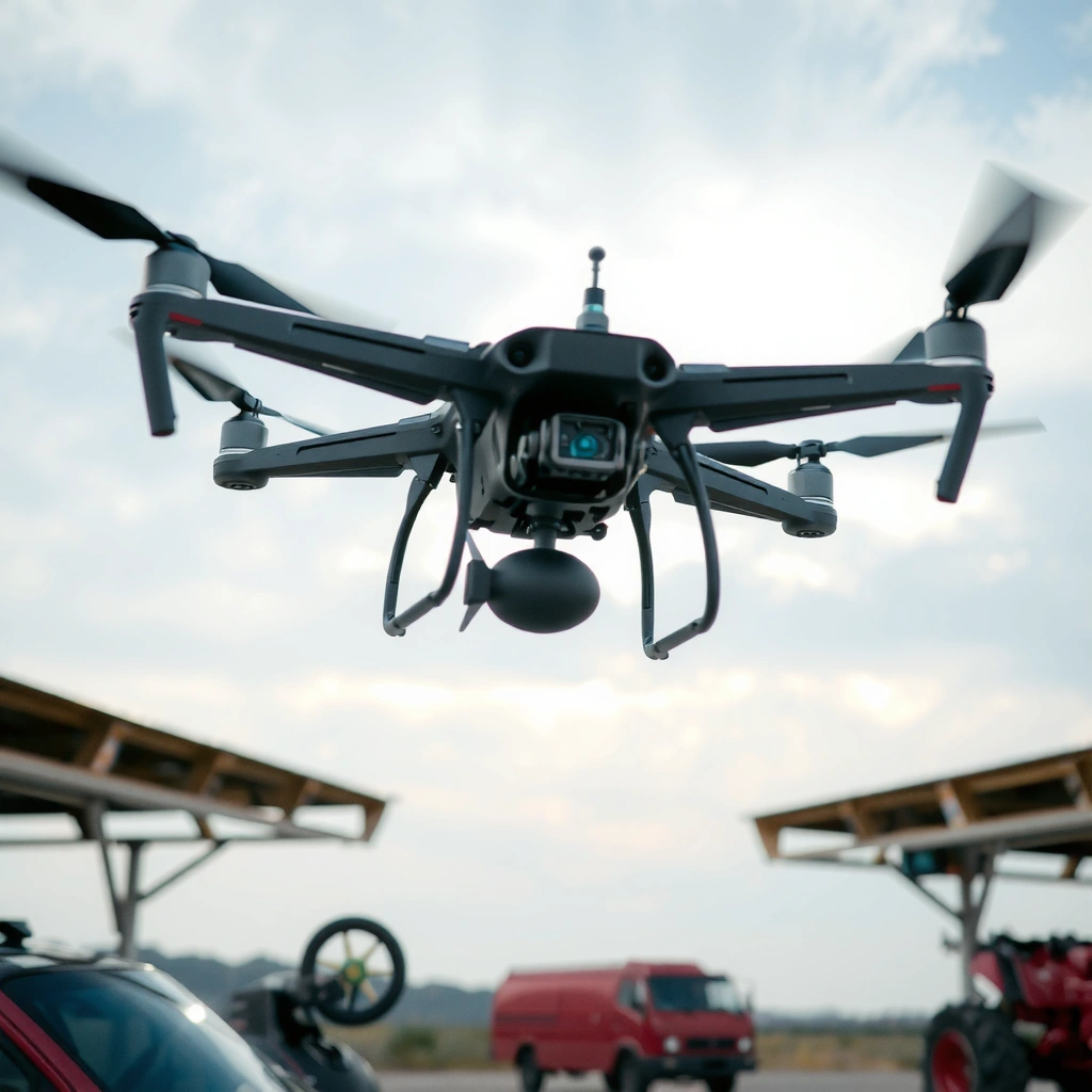 Drone Payload Delivery - can a drone drop a bomb