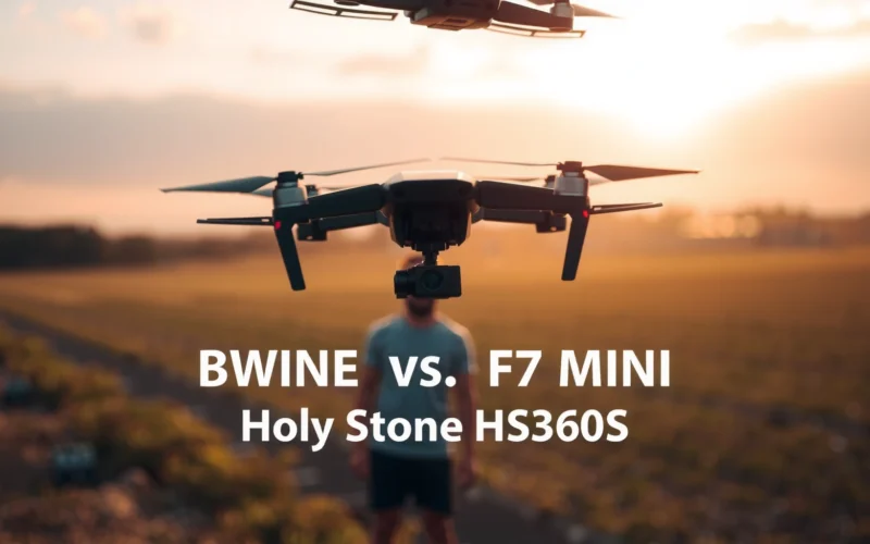 Bwine F7 MINI vs Holy Stone HS360S: Which Drone Wins?