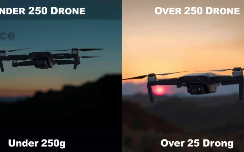 Under 250g Drone vs Over 250g Drone: Key Differences