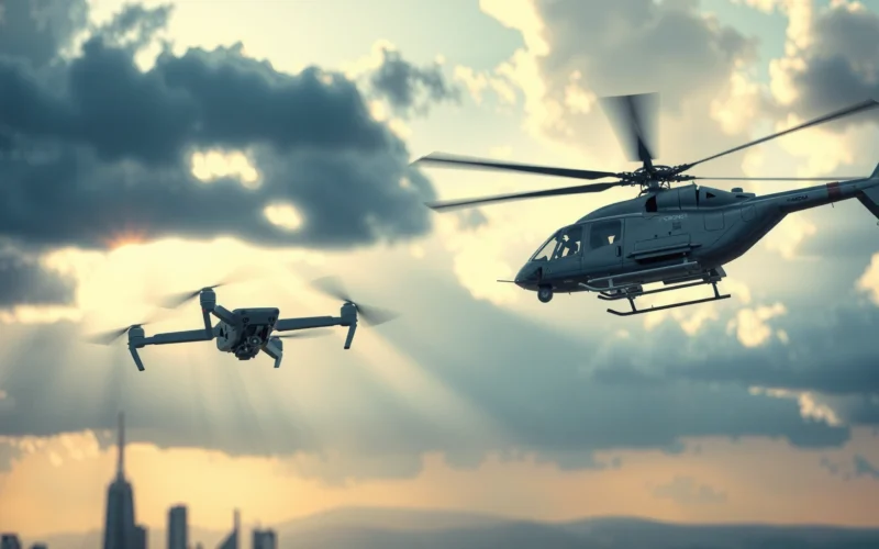 Can a Drone Crash a Helicopter?